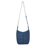 The Sak Los Feliz Crossbody - Hand Crochet - Denim Tonal Straw