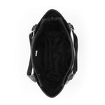 The Sak Bolinas Satchel - Leather - Black Floral Embossed