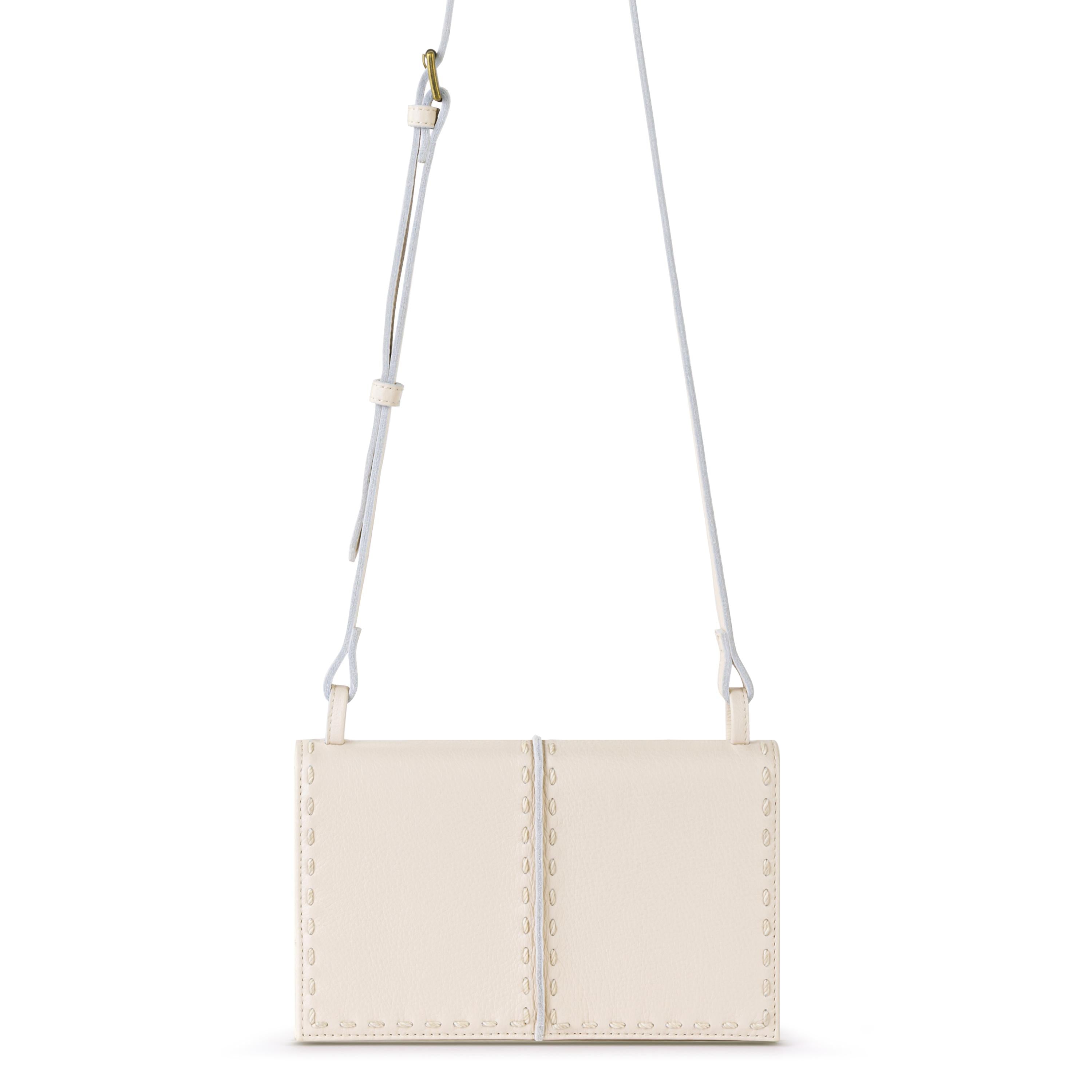 The Sak Los Feliz Phone Wallet - Leather - Stone