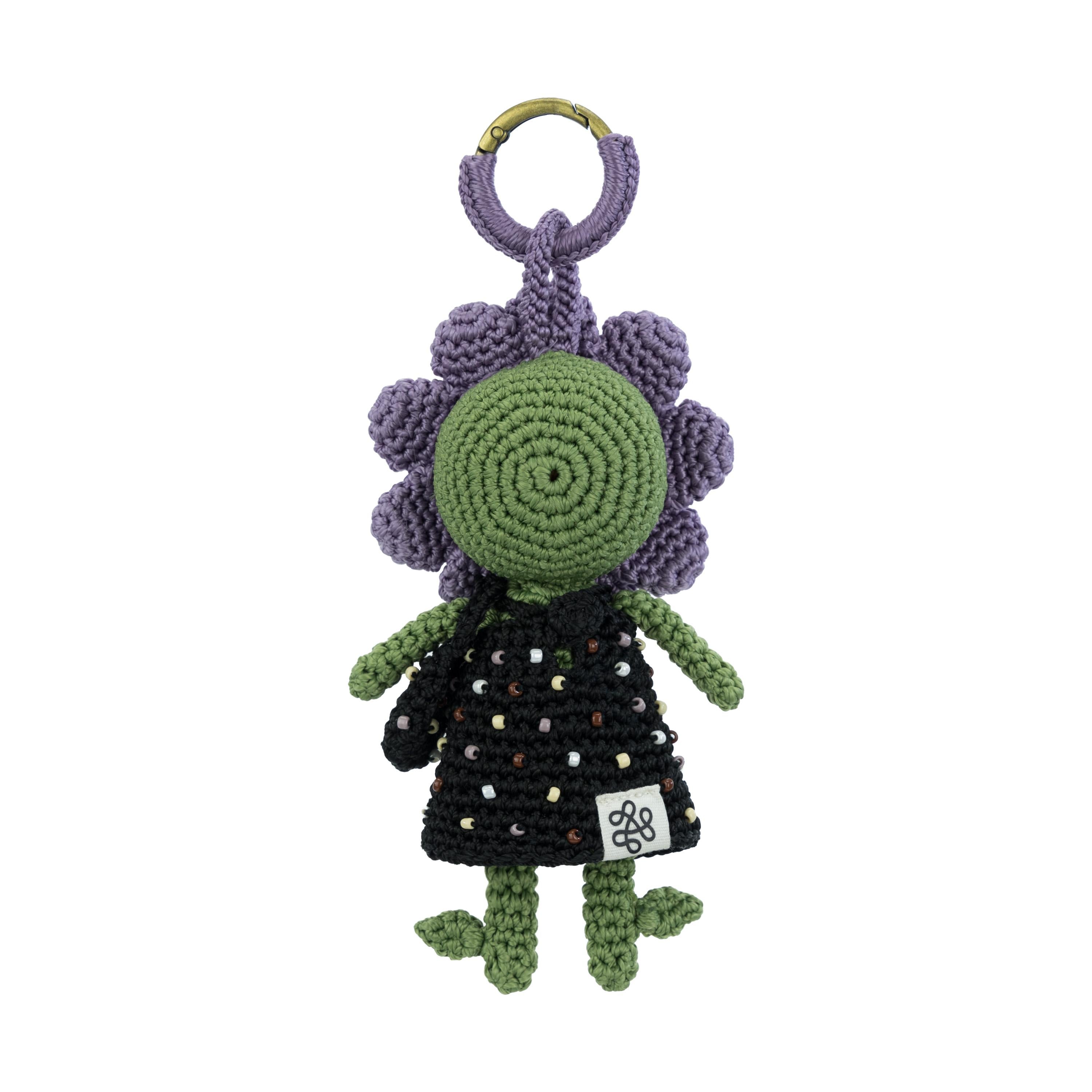 The Sak Sunbudz Sunflower Dangle - Hand Crochet - Lottee