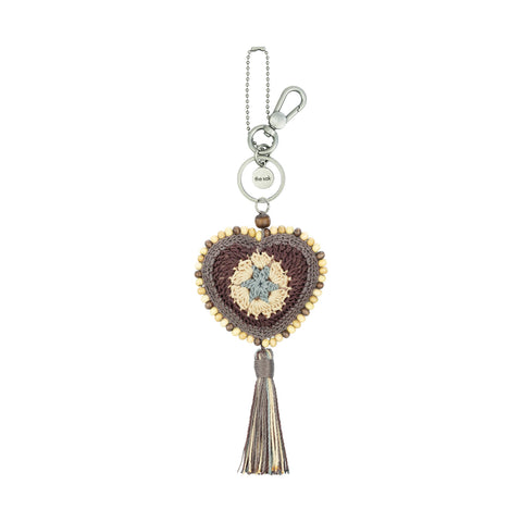 The Sak Yarnicharmz Dangle - Hand Crochet - Mushroom Patch