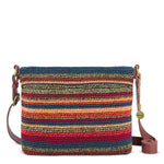 The Sak Melrose Crossbody - Hand Crochet - Woodland Stripe