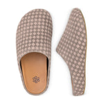 The Sak Bolinas Woven Clog - Leather - Woven Mushroom Sand