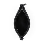The Sak Melrose Crossbody - Leather - Black Woven