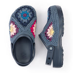 The Sak Bolo Eva Clog - Maritime Multi Patch