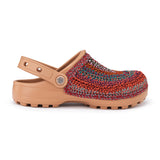 The Sak Bolo Eva Clog - Sunset Stripe