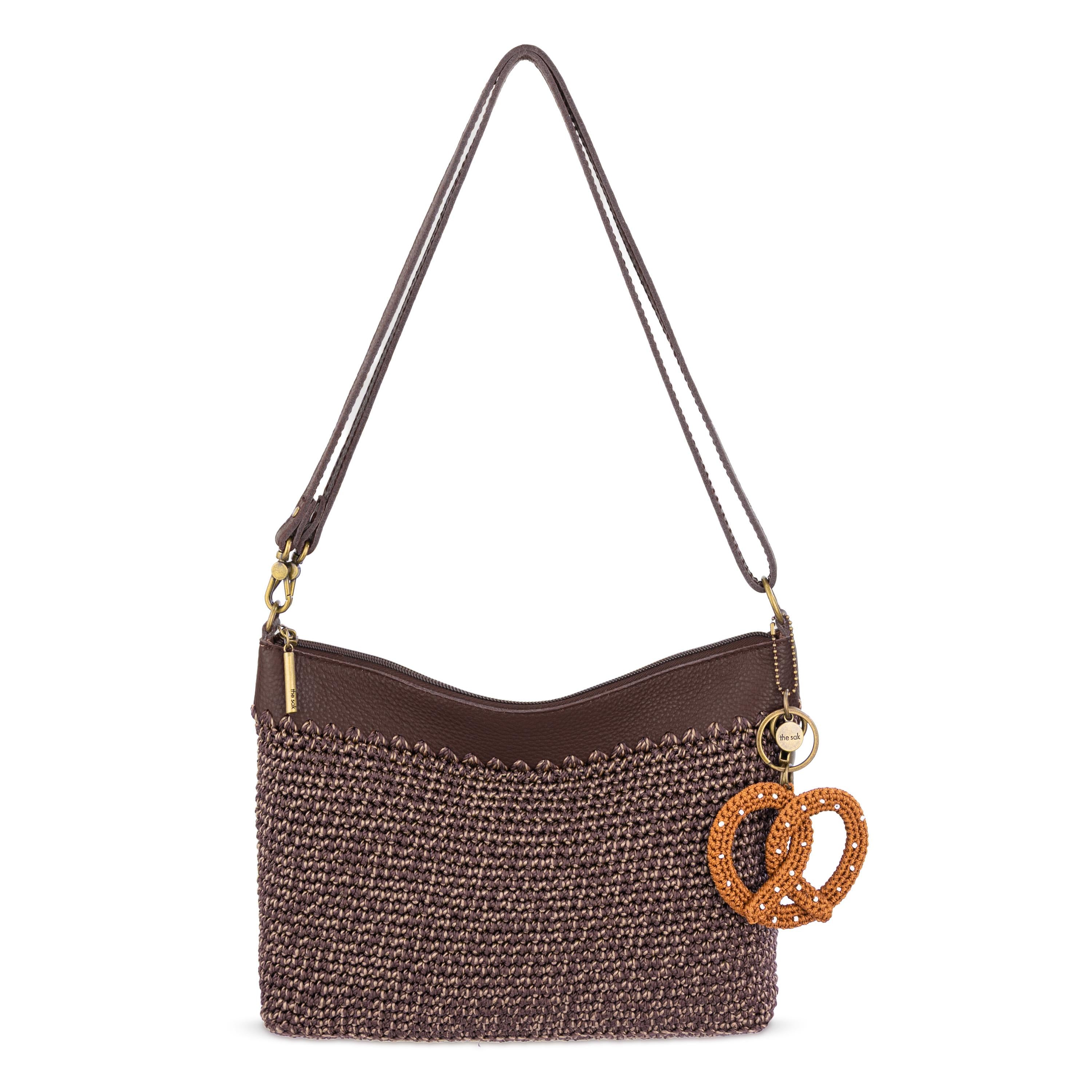 The Sak Lumi Crossbody - Hand Crochet - Nutmeg Static