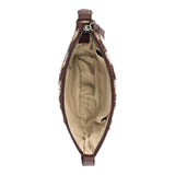 The Sak Tess Sling - Hand Crochet - Acorn Check