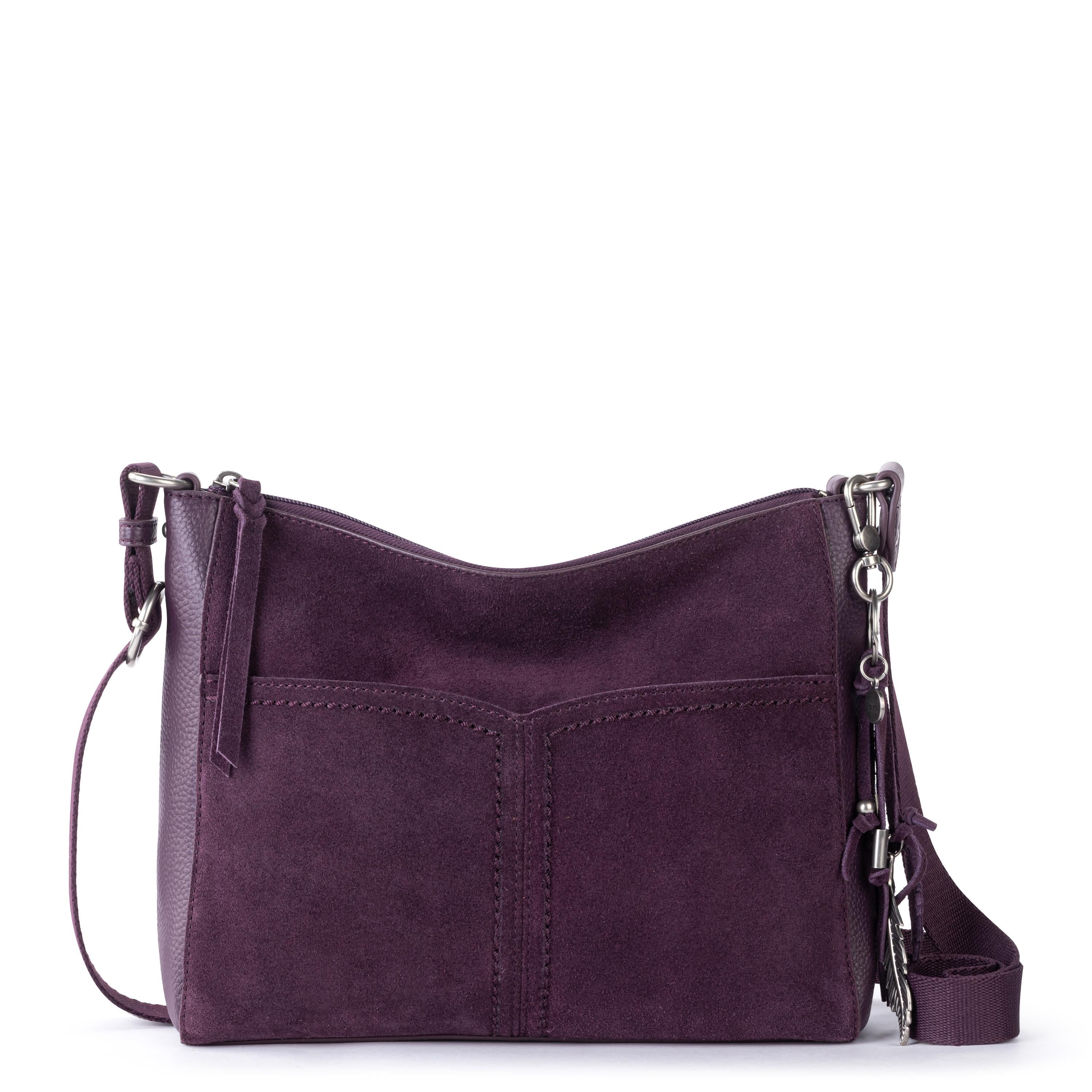 The Sak Alameda Crossbody - Leather - Aubergine Suede