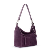 The Sak Alameda Hobo - Leather - Aubergine Suede