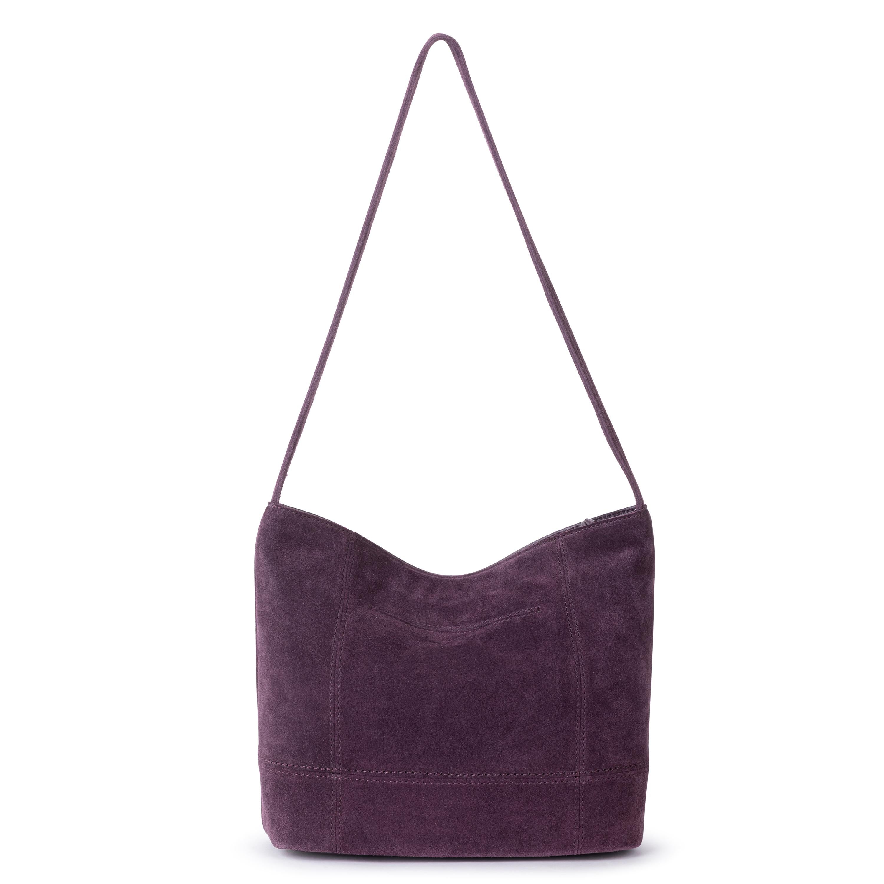 The Sak De Young Hobo - Leather - Aubergine Suede