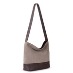 The Sak De Young Hobo - Leather - Mushroom Suede Block