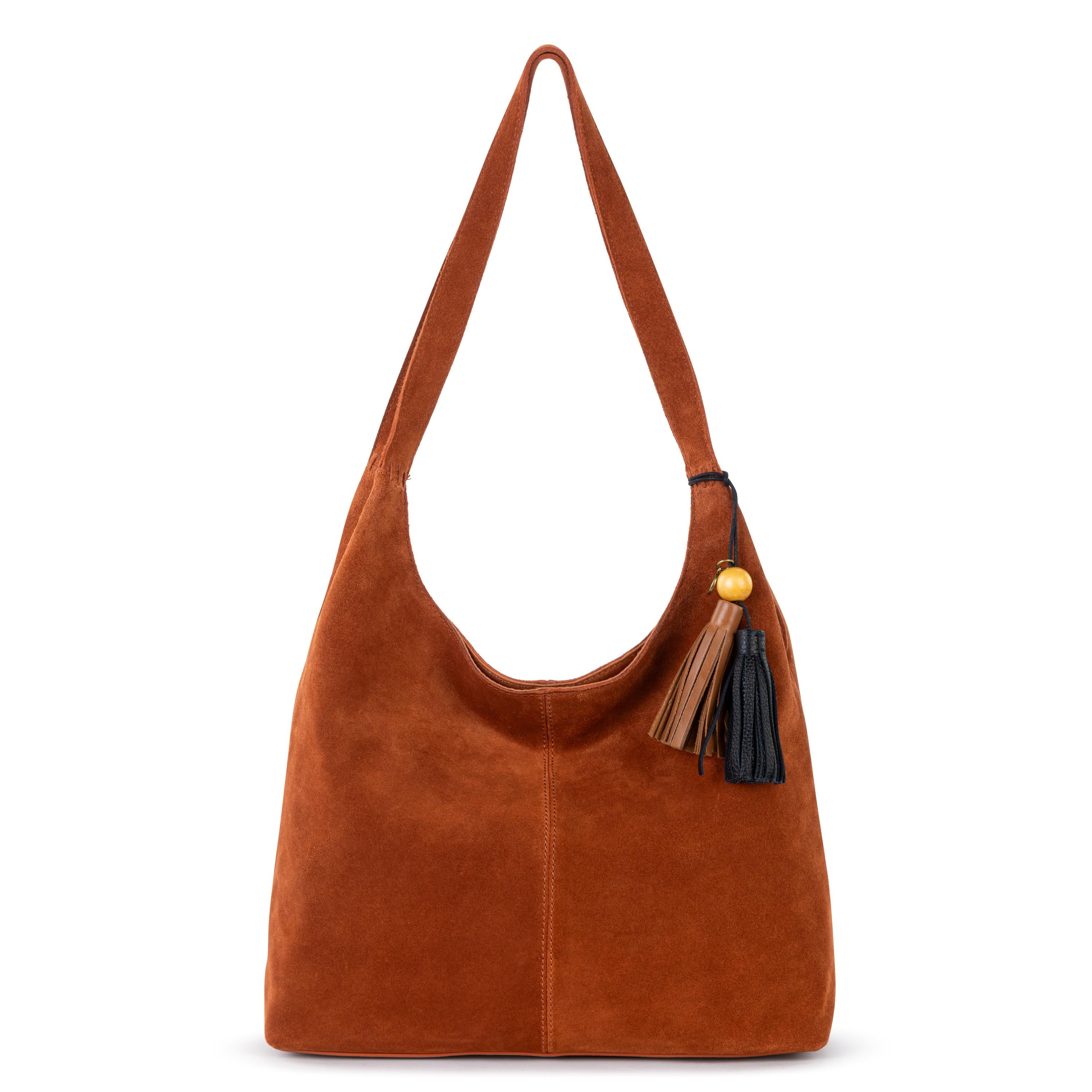The Sak Huntley Hobo - Leather - Persimmon Suede