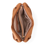 The Sak Huntley Hobo - Leather - Tan Suede Whimsy Floral Embroidery