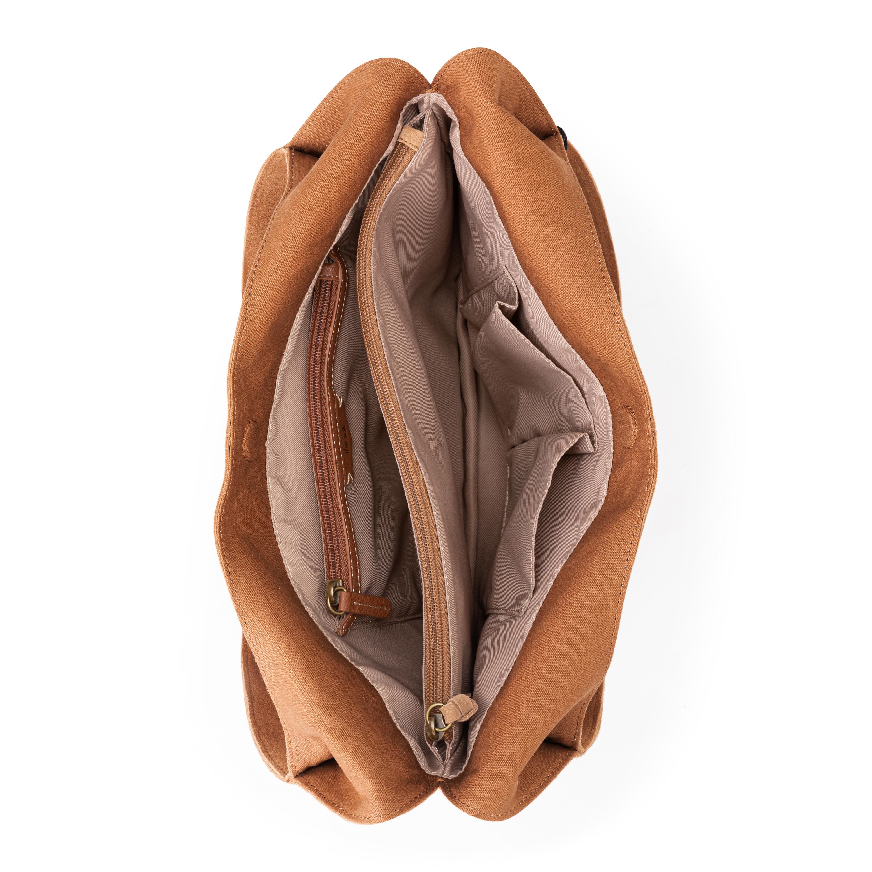 The Sak Huntley Hobo - Leather - Tan Suede Whimsy Floral Embroidery