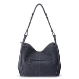 The Sak Los Feliz Hobo - Leather - Storm Grey Suede
