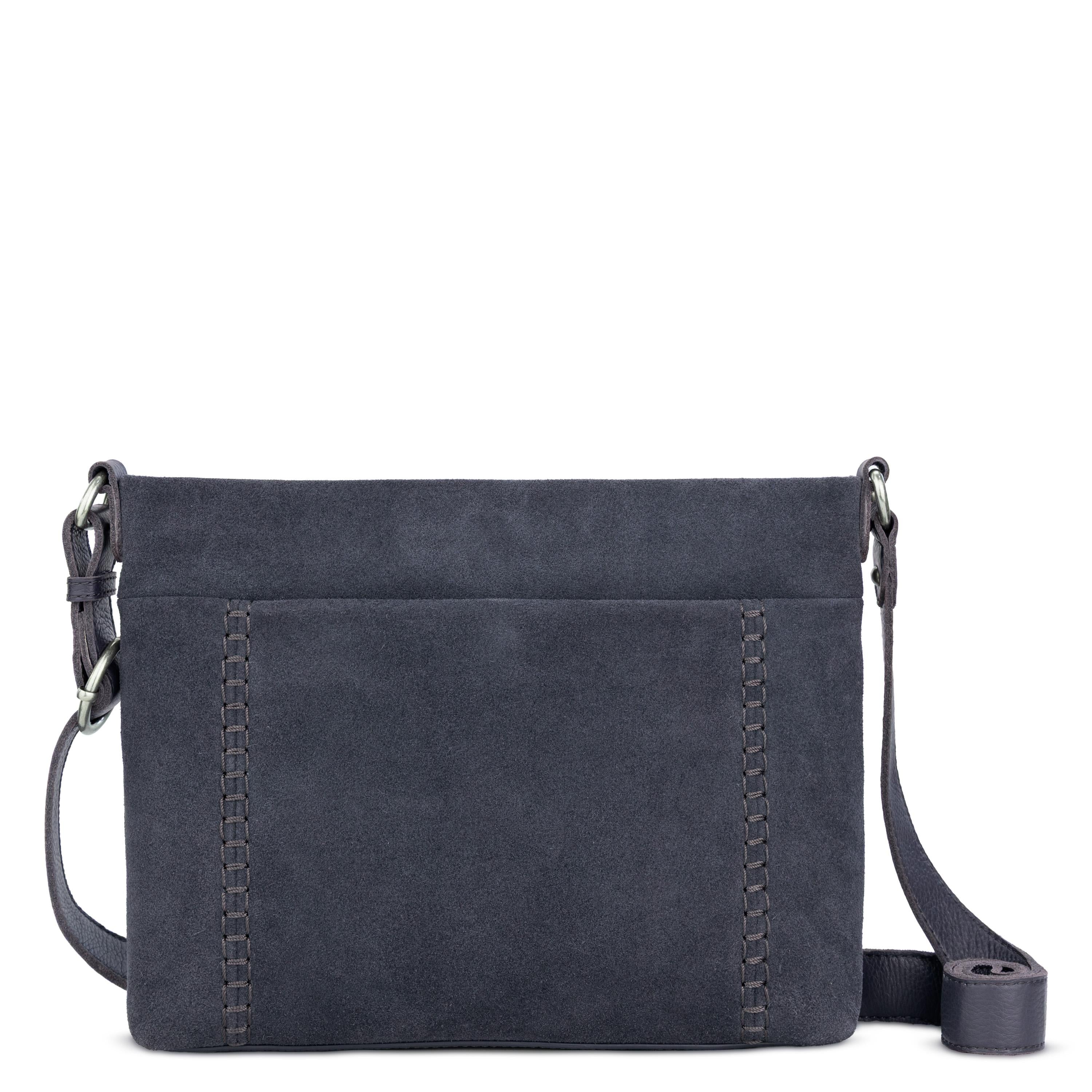 The Sak Melrose Crossbody - Leather - Storm Grey Suede