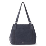 The Sak Melrose Satchel - Leather - Storm Grey Suede