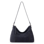 The Sak Melrose Shoulder Bag - Leather - Storm Grey Suede