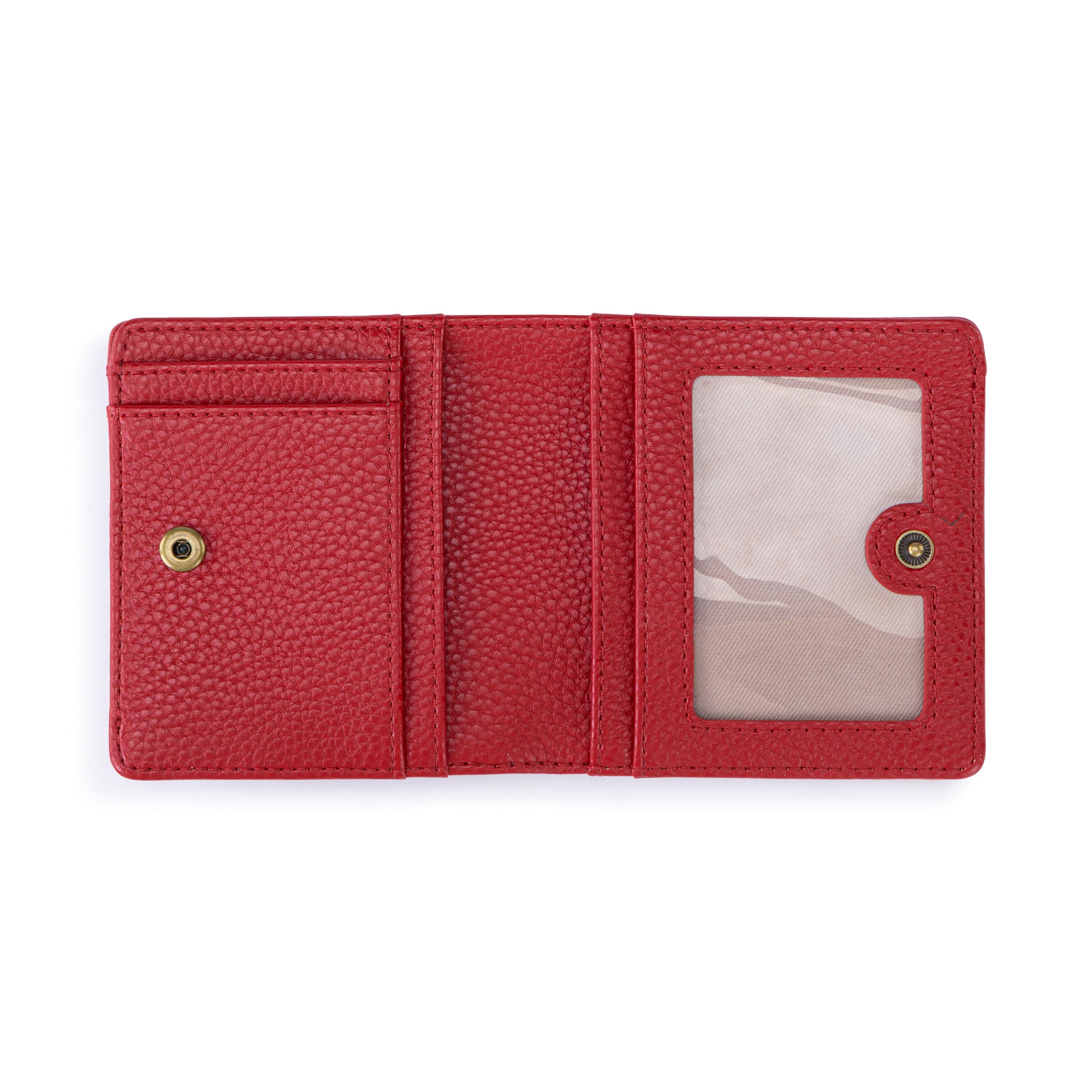 The Sak Mira Small Wallet - Leather - Scarlet