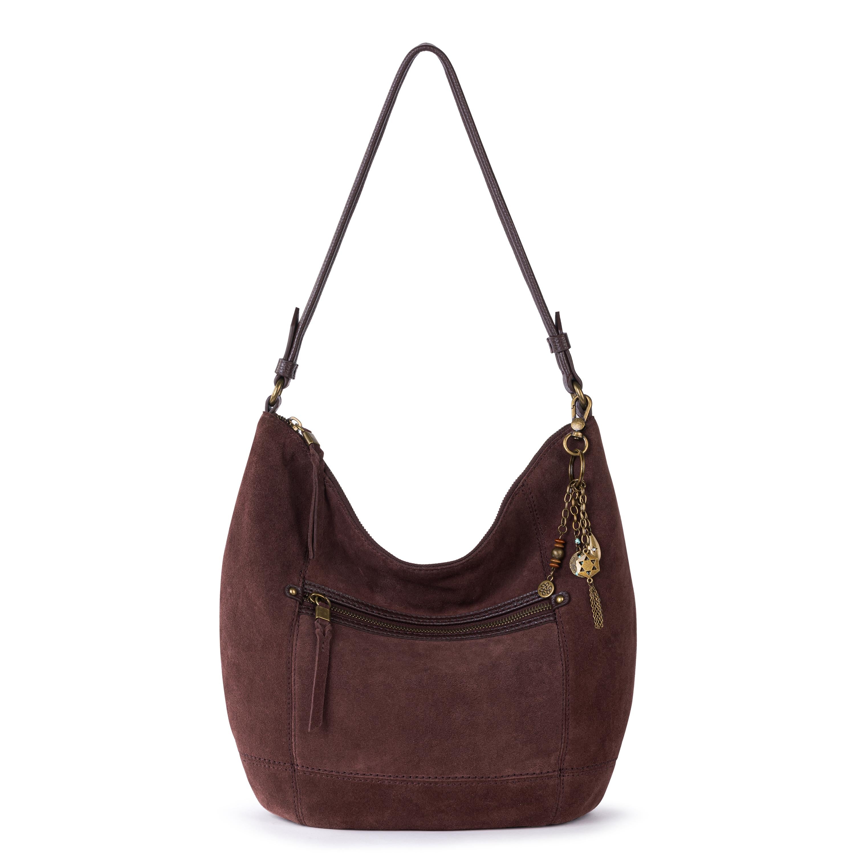 The Sak Sequoia Hobo - Leather - Mahogany Suede