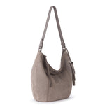 The Sak Sequoia Hobo - Leather - Mushroom Croco Suede