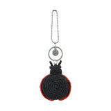 The Sak Yarnicharmz Dangle - Hand Crochet - Ladybug