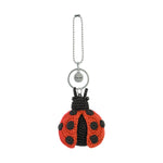 The Sak Yarnicharmz Dangle - Hand Crochet - Ladybug