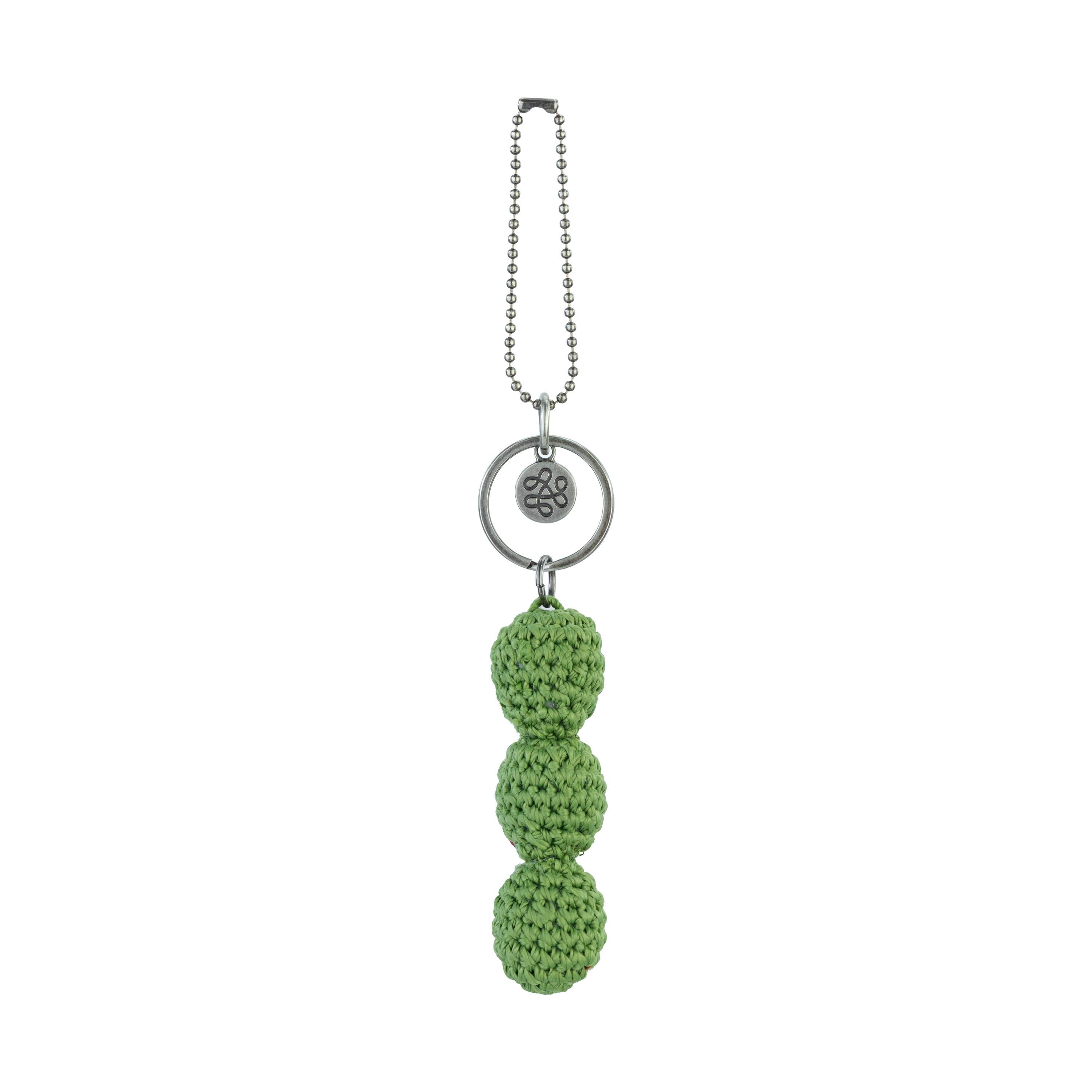 The Sak Yarnicharmz Dangle - Hand Crochet - Olives