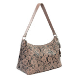 Sakroots Banyan Hobo - Vegan Leather - Mushroom In Bloom Embossed