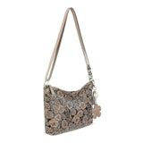 Sakroots Lumi Crossbody - EcoTwill - Mushroom In Bloom Embossed