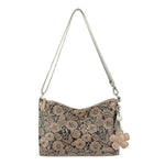 Sakroots Lumi Crossbody - EcoTwill - Mushroom In Bloom Embossed