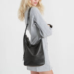The Sak Tess Bucket - Leather - Black Belt