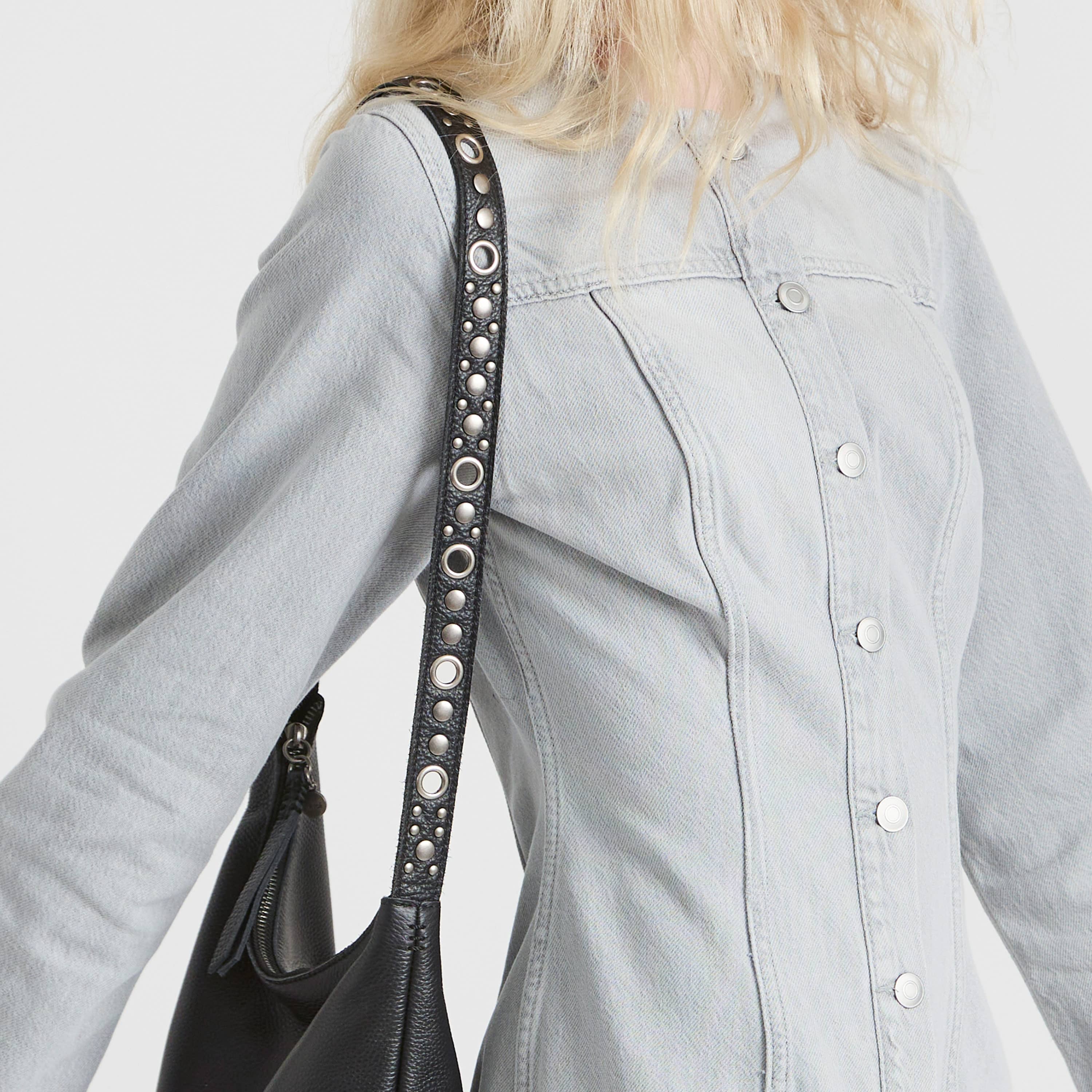 The Sak Tess Bucket - Leather - Black Belt