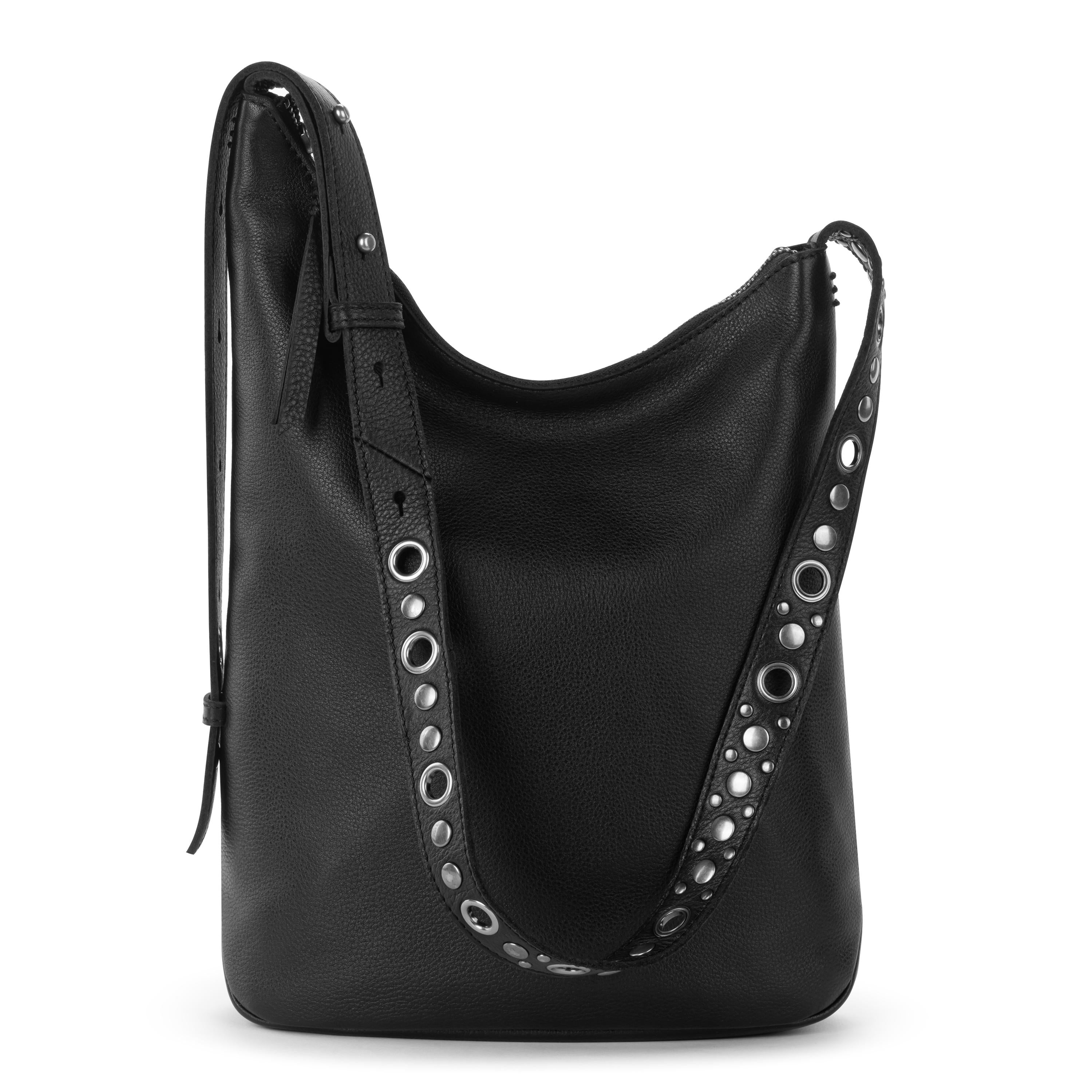 The Sak Tess Bucket - Leather - Black Belt