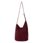 The Sak Tess Bucket - Leather - Black Cherry Suede Belt