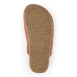 The Sak Bolinas Clog - Leather - Tobacco Suede Whimsy Floral Embroidery