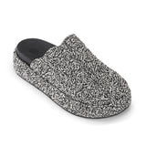 The Sak Bryn Platform Clog - Hand Crochet - Moonlight Static Ripple