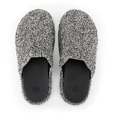 The Sak Bryn Platform Clog - Hand Crochet - Moonlight Static Ripple
