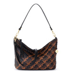 The Sak Juniper Small Hobo - Leather - Espresso Woven