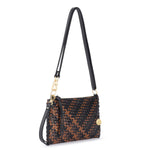The Sak Vita Convertible Wristlet - Leather - Espresso Woven