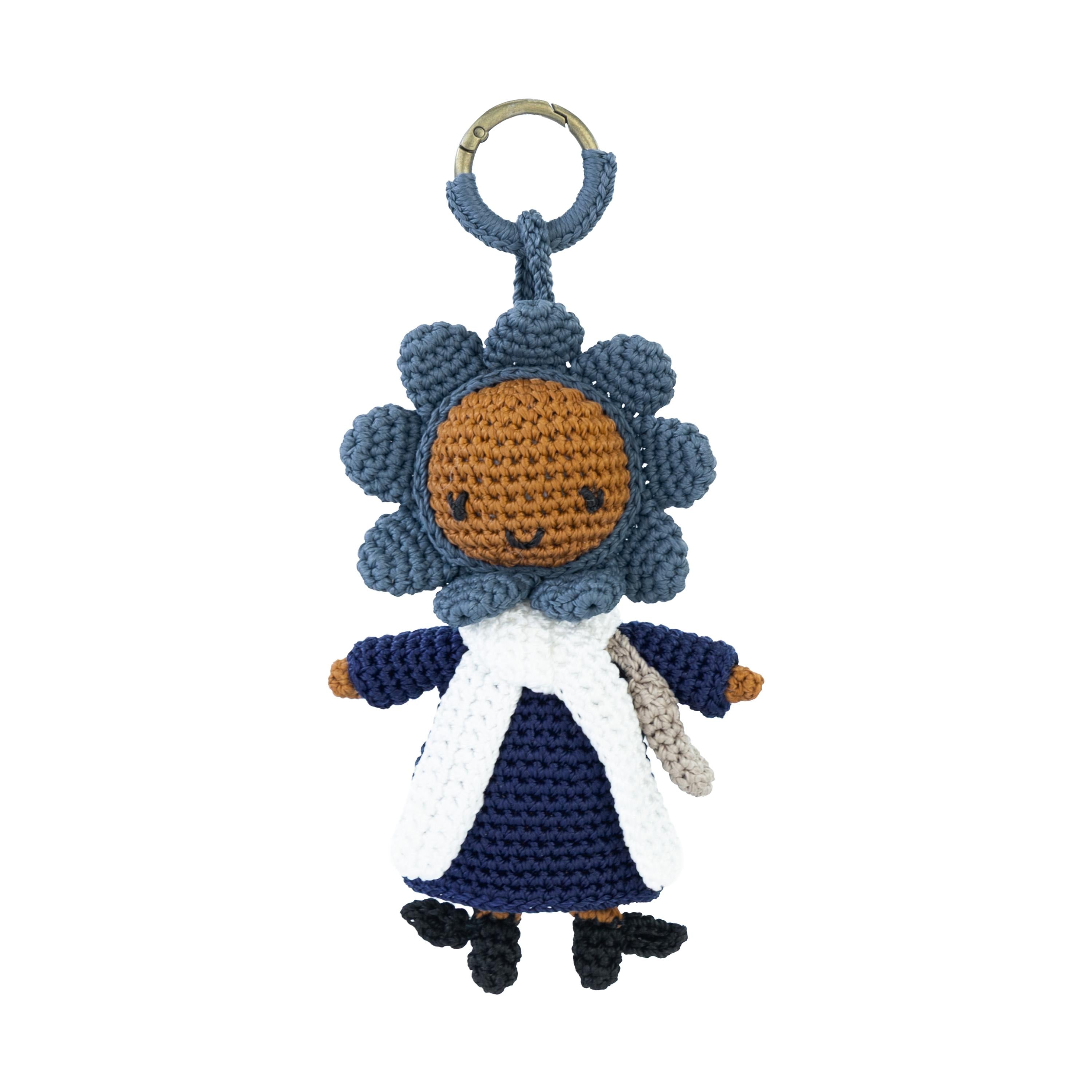 The Sak Sunbudz Sunflower Dangle - Hand Crochet - Butternut