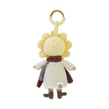 The Sak Sunbudz Sunflower Dangle - Hand Crochet - Acorn