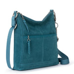 The Sak Lucia Crossbody - Leather - Deep Teal Suede