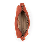 The Sak Marlow Flap Shoulder - Leather - Persimmon Suede Belt