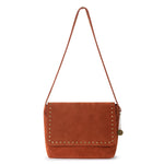 The Sak Marlow Flap Shoulder - Leather - Persimmon Suede Belt