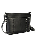 The Sak Melrose Crossbody - Leather - Black Studs Suede