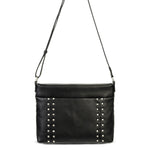 The Sak Melrose Crossbody - Leather - Black Studs Suede