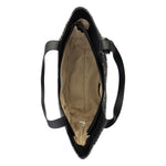 Sakroots Roma Tote - Straw - Black Metallic Woven