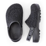 The Sak Bolo Clog - Hand Crochet - Ash Static